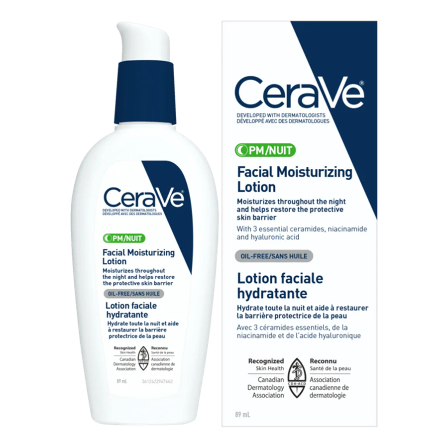 3606000537446_gal_2_en Cerave PM Facial Lotion 89ml - Canada - Image 1