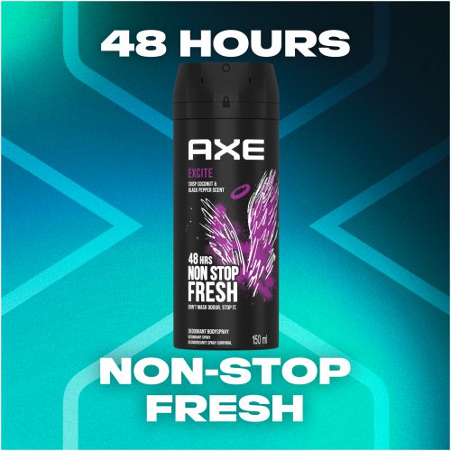 AXE Body Spray Deodorant Excite 150ml AXE Body Spray Excite