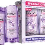 L'Oréal Paris Elvive Hyaluron Moisture Shampoo 400ml and Conditioner 360ml Dual Pack