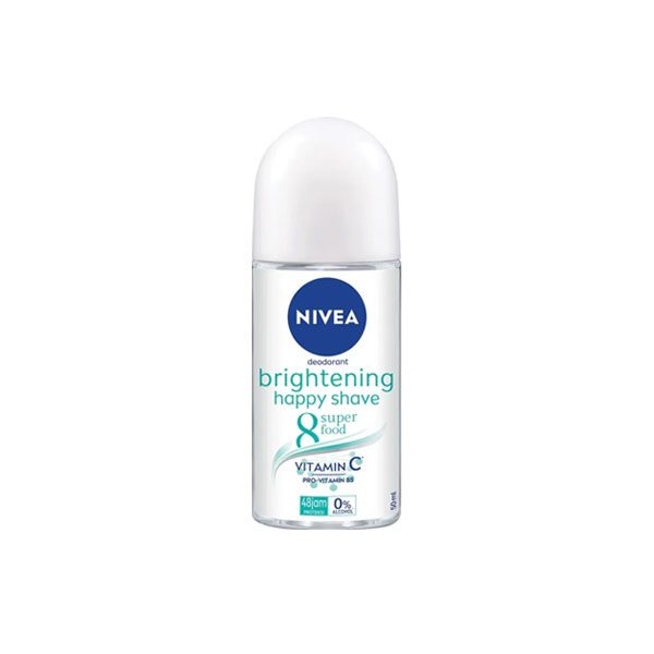 NIVEA-BRIGHTENING Brightening Happy Shave 8 Super Food deodorant 50ml - Image 1