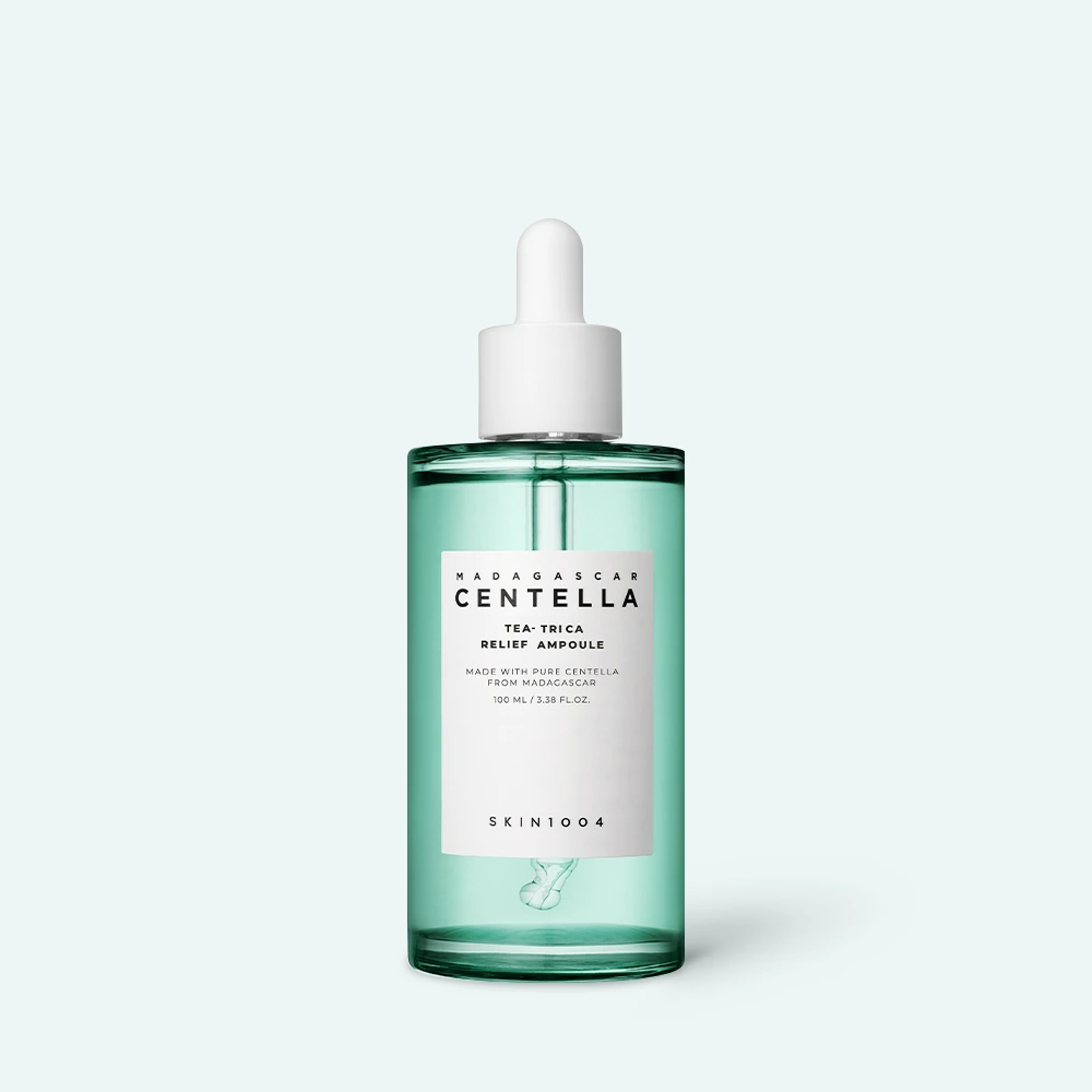 Skin1004_Madagascar-Centella-Tea-Trica-Relief-Ampoule-100ml SKIN1004 Madagascar Centella Tea-Trica Relief Ampoule -100ml - Image 1
