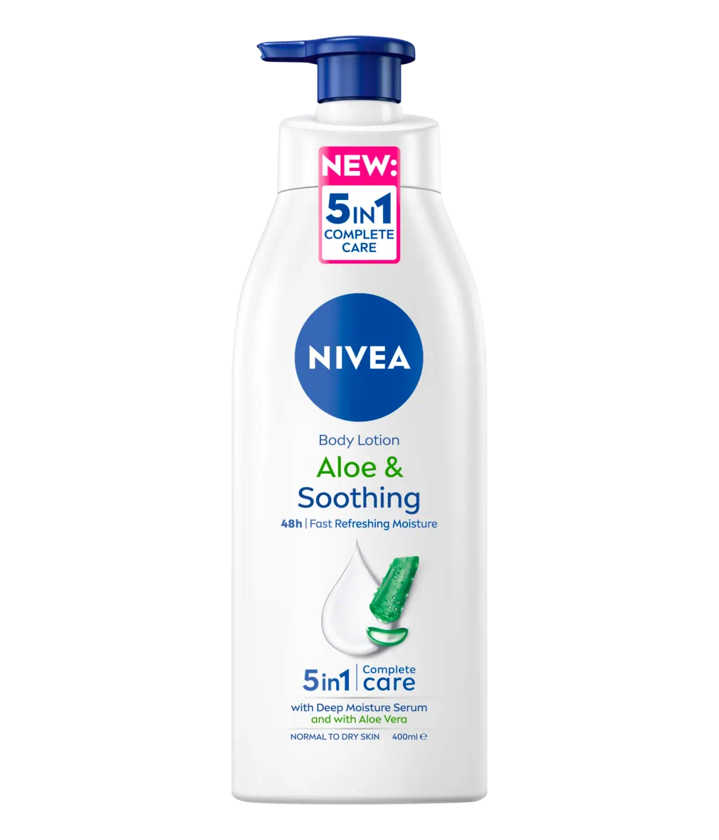 074b55314b7c451ab03c73d09eed3b4f-web_1010x1180_transparent_png Nivea Aloe & Soothing Body Lotion (400ml) - Image 1