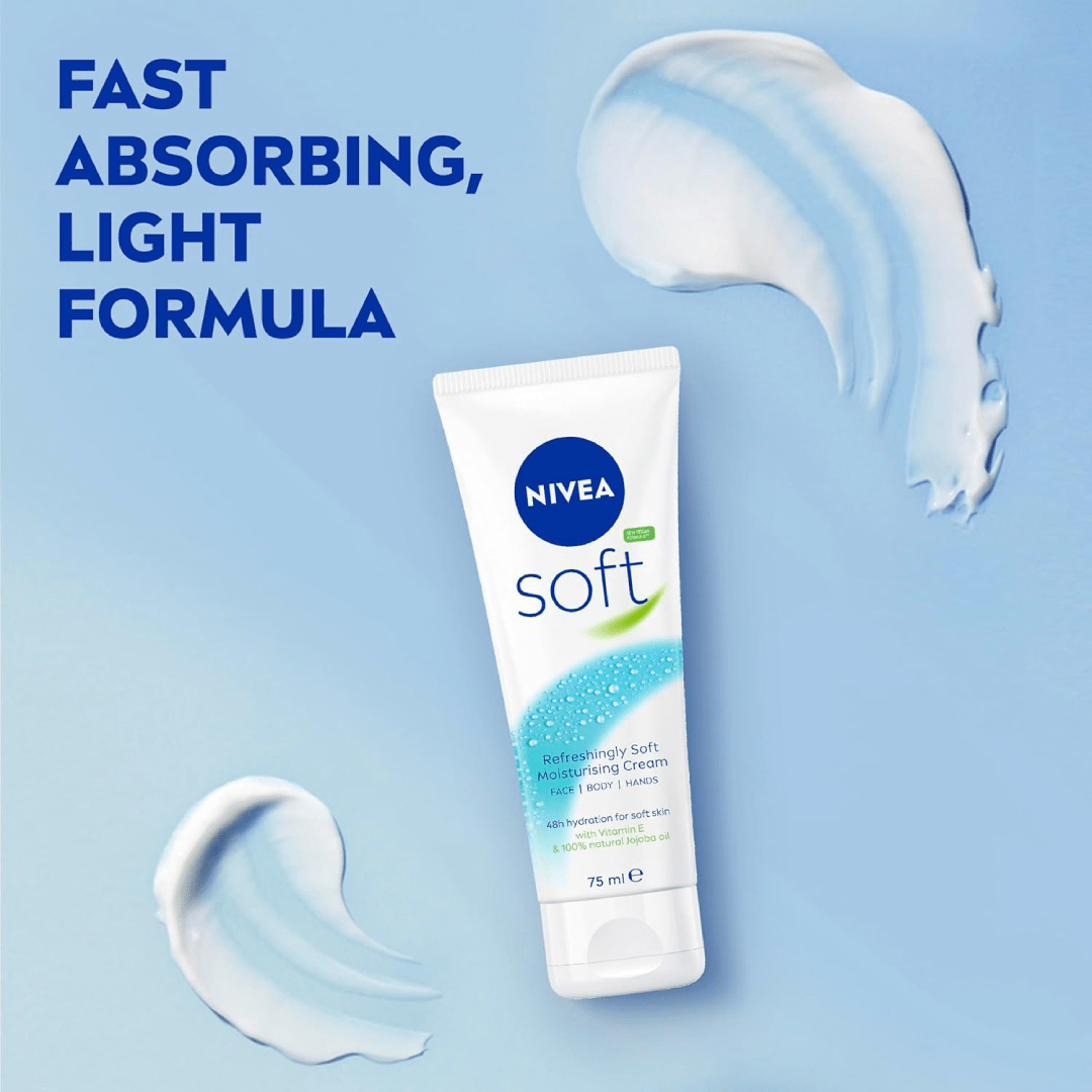 New-Project-34 NIVEA Soft All-Purpose Moisturizing Cream (75 mL) - Image 1