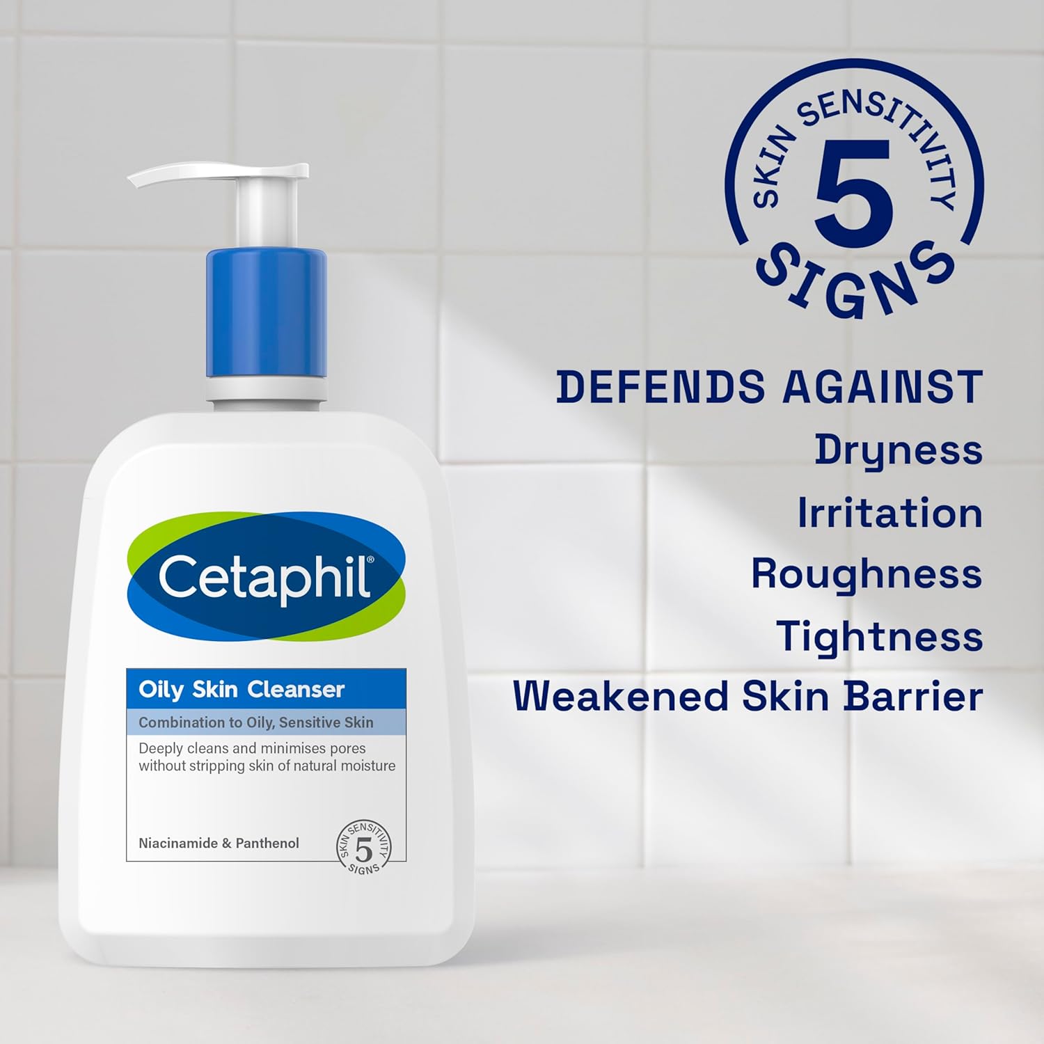 71XcTJN03L._AC_SL1500_ Cetaphil Oily Skin Cleanser 236ml – (Canada) - Image 1