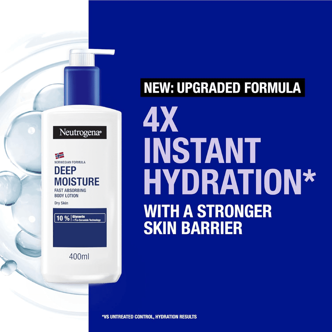 New-Project-2025-01-18T132204.823 Neutrogena Norwegian Formula Deep Moisture Fast-Absorbing Body Lotion 400ml - Italy - Image 1