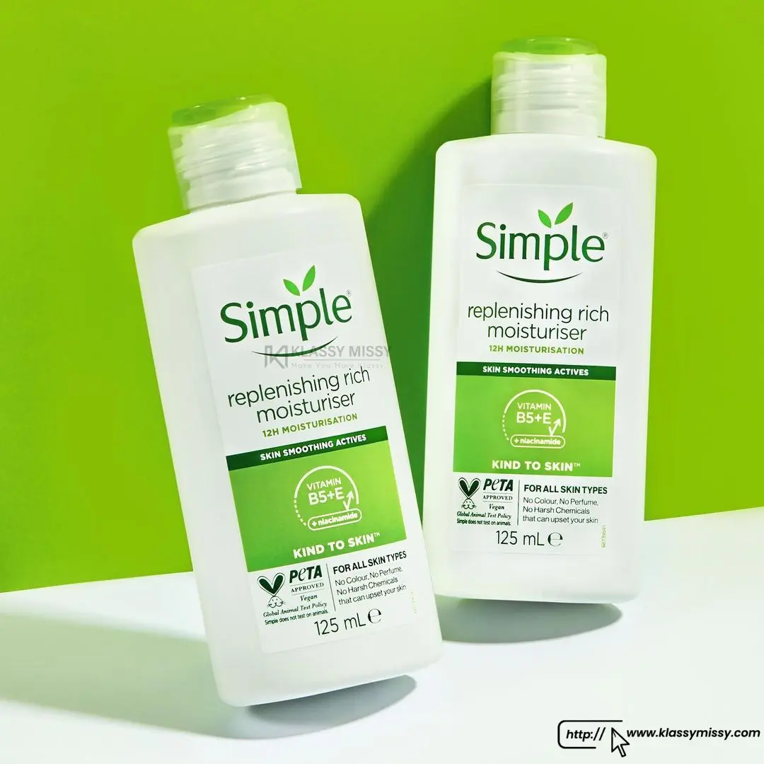 s6 Simple Replenishing Rich Moisturiser-125ml - Image 1