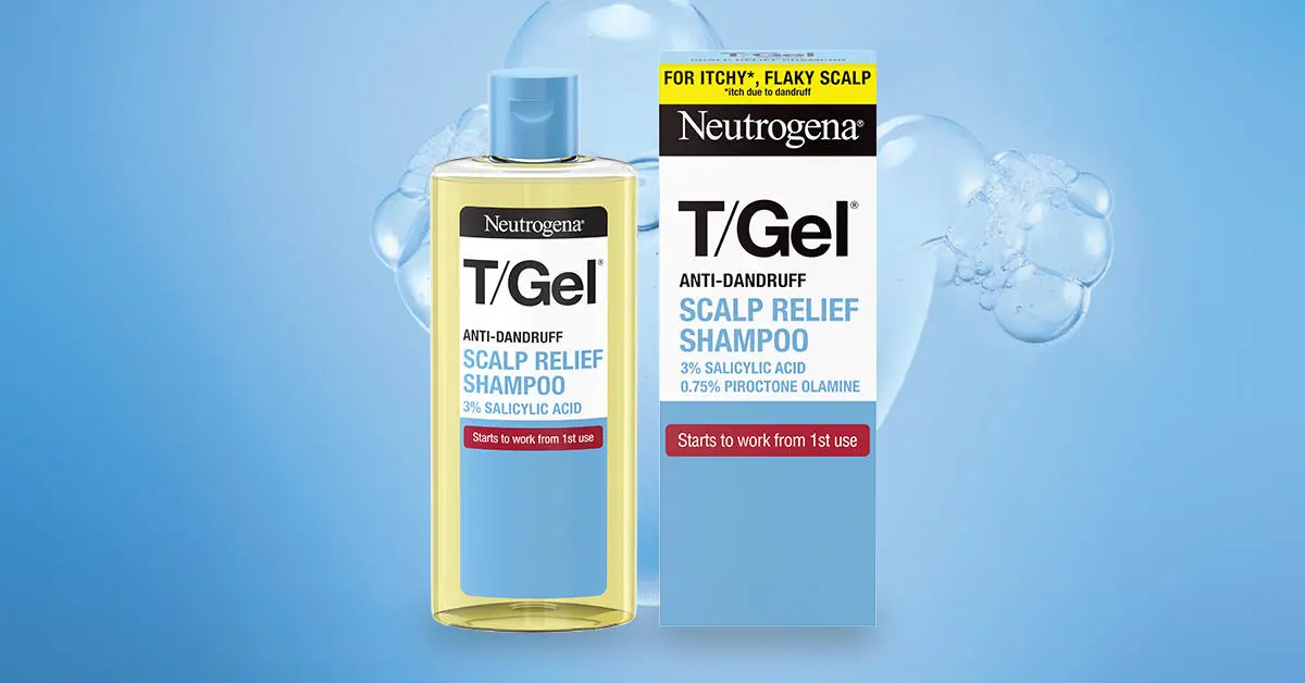 n1 Neutrogena T/Gel Anti Dandruff Scalp Relief Shampoo - Image 1