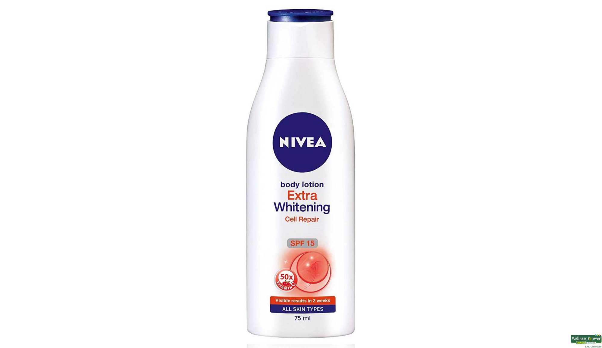 ns Nivea Extra Whitening Cell Repair Body Lotion SPF 15 – 400ml - Image 1