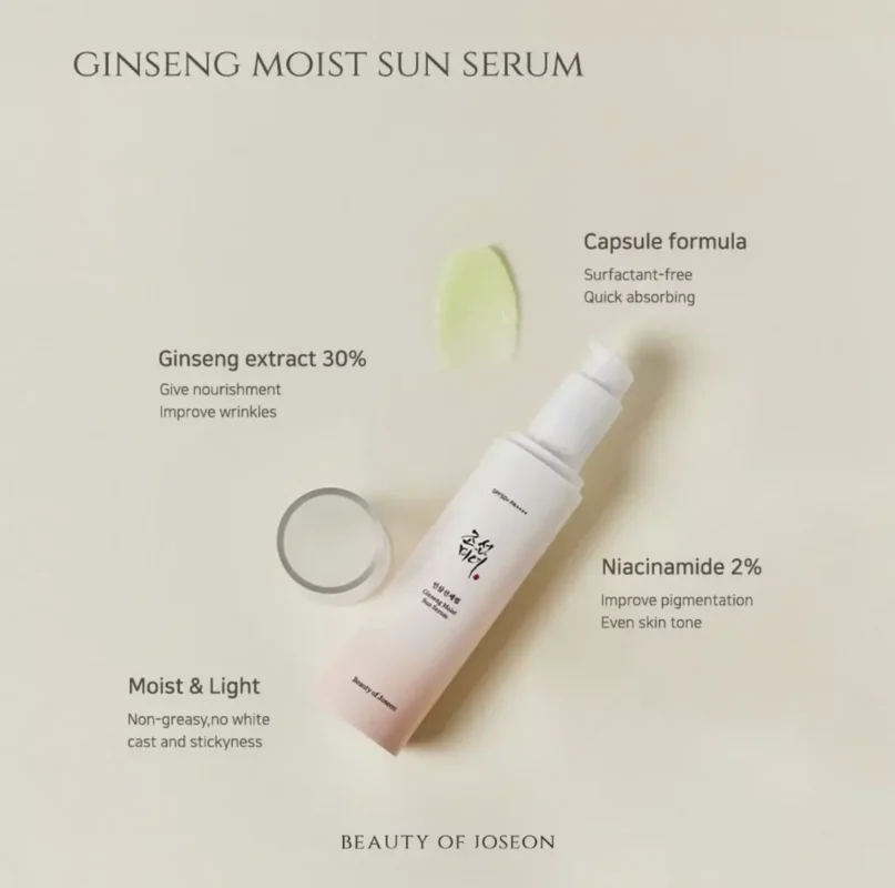 Beauty of Joseon Ginseng Moist Sun Serum SPF50+ PA++++ (50ml)-2