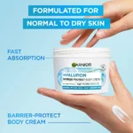 Garnier Hyaluron Protect Body Cream (380ml) - Image 2