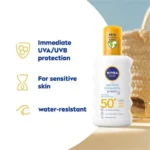 NIVEA SUN Sensitive Immediate Protect Spray SPF50 (200ml) - Image 2